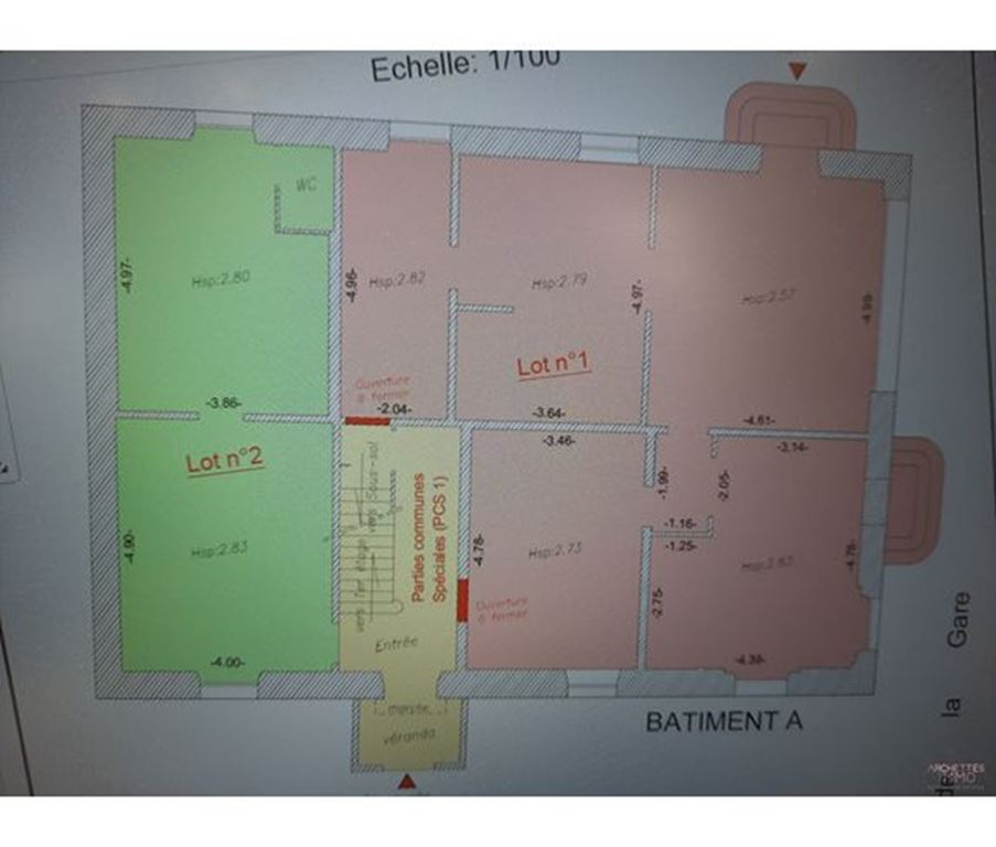 Appartement FRESSE SUR MOSELLE (88160) ARCHETTES IMMO